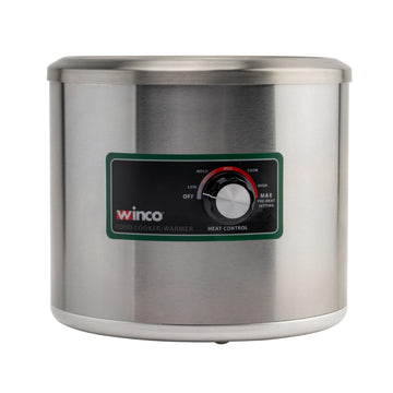 7 qt Electric Round Food Warmer/Cooker by Winco – 7 Quart, Alloy Steel, Steel, Model FW-7R500