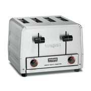 4-Slot Toaster with 360 Slices an Hour by Waring – 10.5 x 11.5 x 9 inches, Stainless Steel, Silver, Model WCT805B208V
