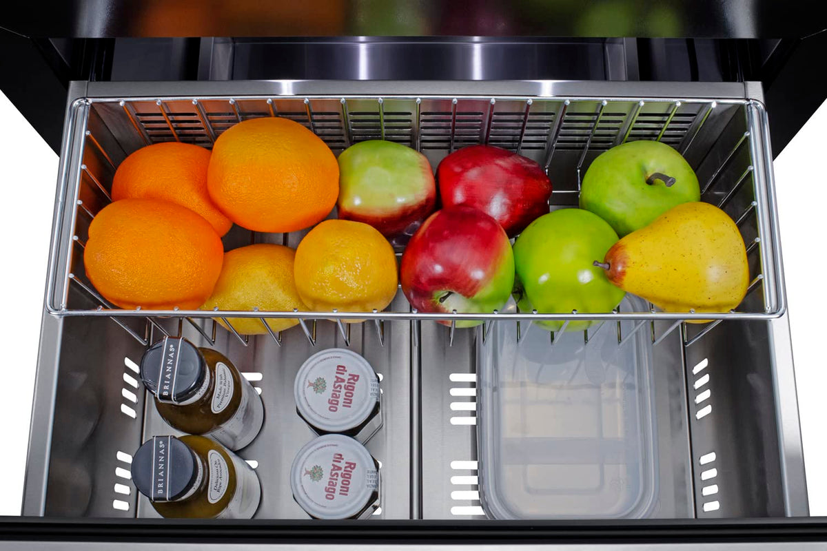 Summit Appliance Stainless Steel / 24" / 3.1 cubic_feet Freezerless Refrigerators