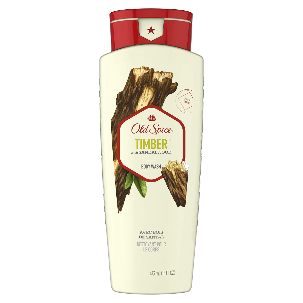 Timber, 16 oz by Old Spice – 16 Fl Oz (Pack of 1), White, Model 90529