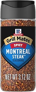 McCormick Grill Mates Spicy Montreal Steak Seasoning, 3.12 oz