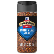 McCormick Spicy Montreal Steak Seasoning by Grill Mates – 3.12 Ounce (Pack of 6), Pack of 2, Model 052100001500