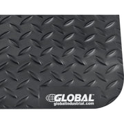 24" W x 48L Diamond Plate Ergonomic Anti Fatigue Mat by Global Industrial – 24" W x 48L, Vinyl, Black, Model 39267090020000400