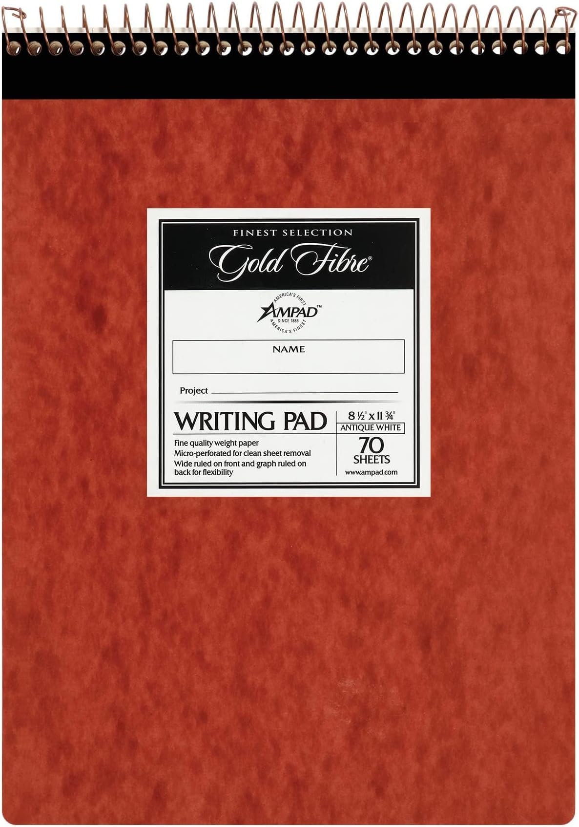 Ampad 70 Sheets (Pack of 12) / White / Legal/Wide Memo & Scratch Pads