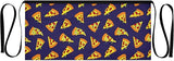 Kitchen Apron Pizza | Unisex Server Apron with 3 Pockets, Adjustable for Waiters, Gardeners, Kitchen, BBQ, Painting and Restaurant Work