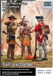 Masterbox 1:35 - Indian War Series Kit No.4 Fair Exchange