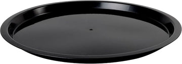 Reform Polypropylene High Rim Platter, 18", Black