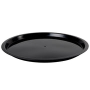 Polypropylene High Rim Platter by Reform – 18", Black, Model HR18PP.BK