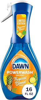 Dawn Dish Soap Spray Tropical Blend Scent, Kitchen Household Essentials, 16 oz. Spray Bottle