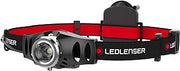Ledlenser H3.2 Headlamp LED, focusable, slewable, 120 lumens, dimmable, long distance beam 100 m, 3xAAA battery powered, incl. batteries, Headlamp