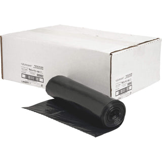 Black Low-Density Recycled Can Liners by Nature Saver – X-Large, 56.0 liters, Plastic, Black, Pack of 100
