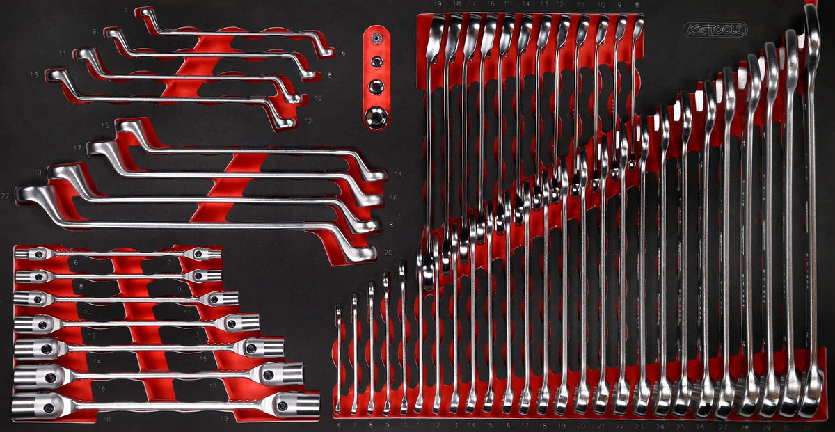 Performance Plus 57-Piece Wrench Set by BRILLIANT TOOLS – Foam, Na., Model 813.0057