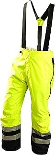 OccuNomix Class E Speed Collection Premium Breathable Rain Pants - SP-BRP 4XL Yellow