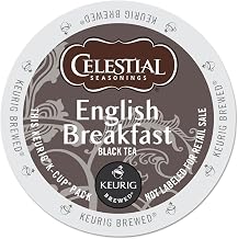 Celestial Seasonings® English Breakfast Tea Single-Serve K-Cup®, Carton Of 96