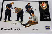 Masterbox Master Box Russian Tank Men Kursk 1943-33 (4) Figure Model Building Kits (1:35 Scale)