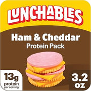 Lunchables Protein Pack, Ham & Cheddar, 3.2 oz Pack