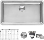 Ruvati 27-in 16-Gauge Stainless Undermount Kitchen Sink - RVM5927