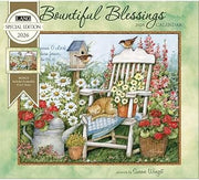 Lang, Bountiful Blessings Special Edition 2026 Wall Calendar by Susan Winget, 13.4'' X 12'', 12-Month Calendar with Stapled Binding