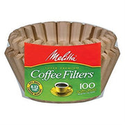 8-12 Cup Basket Filter Paper (Natural Brown by Melitta – 400 Count, Paper, Natural Brown, Model CECOMINOD061013