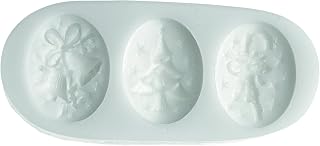 Silikomart Silicone Mould Sugarflex Christmas, White