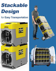 ALORAIR Yellow / Large / 180.0 pints Dehumidifiers