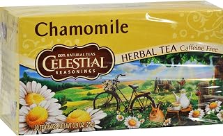 Celestial Seasonings Herbal Tea - Caffeine Free - Chamomile - 20 Bags (Pack of 2)