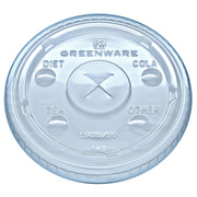 Fabri-Kal 9509111 LGC12/20 Greenware Lid with Buttons - 1000 / CS
