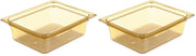 Carlisle FoodService Products Bernstein / 1 Count (Pack of 2) / 4" Deep Storage & Transport