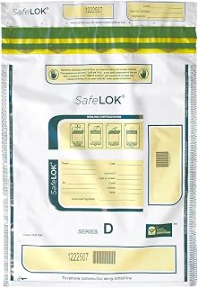ControlTek SafeLOK Tamper-Evident Deposit Bags