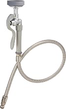 T&S Brass B-0100-M Spray Valve with 44-Inch Flexible Stainless Steel Hose