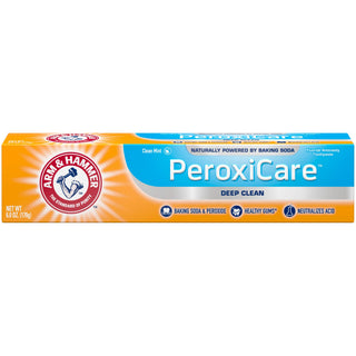Peroxicare Toothpaste by ARM & HAMMER – 6 Ounce (Pack of 6), Pack of 6, Model 50695