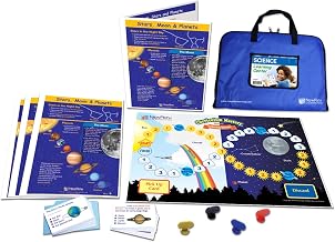 Moon, Stars & Planets Learning Center Game - Grades 1 - 2