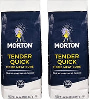Morton Salt Tenderquick Cure Salt Bulk, 2 lb, 2 Pack