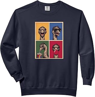 Emus funny Emu Comfort Colors Adult Sweatshirt