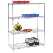 18486C Chrome Wire Shelving by Nexel – Alloy Steel, Chrome, Model 188402