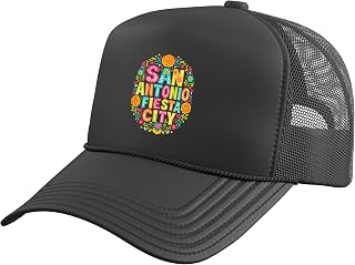 San Antonio Fiesta City Fiesta San Antonio Cinco de Mayo Trucker Hat with Adjustable Mesh Back