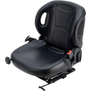 Universal Ergonomic Forklift Seat by Global Industrial – PVC, Black, Model YY52