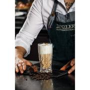 Spiegelau Noblesse Barista 2-Piece Latte Macchiato Glasses Crystal Glass Set 350 ml by Nachtmann – 14.6 cm x 7.5 cm, 350 milliliters, Crystal glass, Transparent, Pack of 2