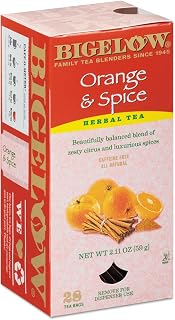 Bigelow Tea Bigelow 10398 Orange and Spice Herbal Tea 28/Box