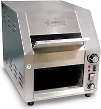 Omcan 19938 Commercial Conveyor Toaster Bun, Bagel, Bread, Toaster 120 volt ETL