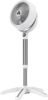 Vornado 683DC Energy Smart Medium Pedestal Air Circulator Fan with Variable Speed Control,White
