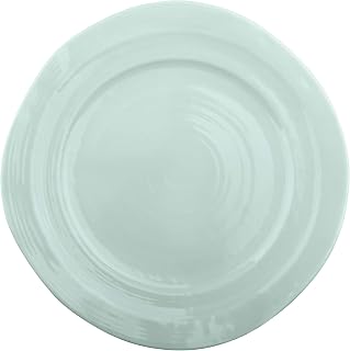 Elite Global Solutions D750-MG Irregular Round Plate, 7 1/2" Dia. x 3/4" h., Melamine, Mint Green (Pack of 6)