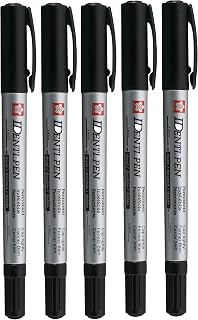 Sakura Identipen Marker (Black) 5 pcs (44101)