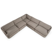 Chantry - Modern Grey Sand Fabric Sectional Sofa by Limari Home – Fabric, Grey, Model LIM-83256