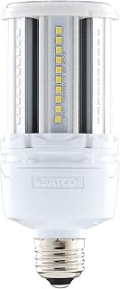 Satco 22 Watt LED HID Replacement Corn Cob Bulb - 5000K - Type B Ballast Bypass - Economy Hi-Pro - Non-Dimmable - IP65 & Enclosed Fixture