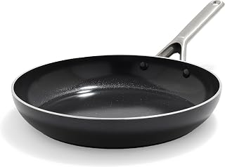 12" Nonstick Frying Pan Skillet by OXO – 12" Frying Pan, 3.0 cups, Ceramic, Black, Model CC008394-001