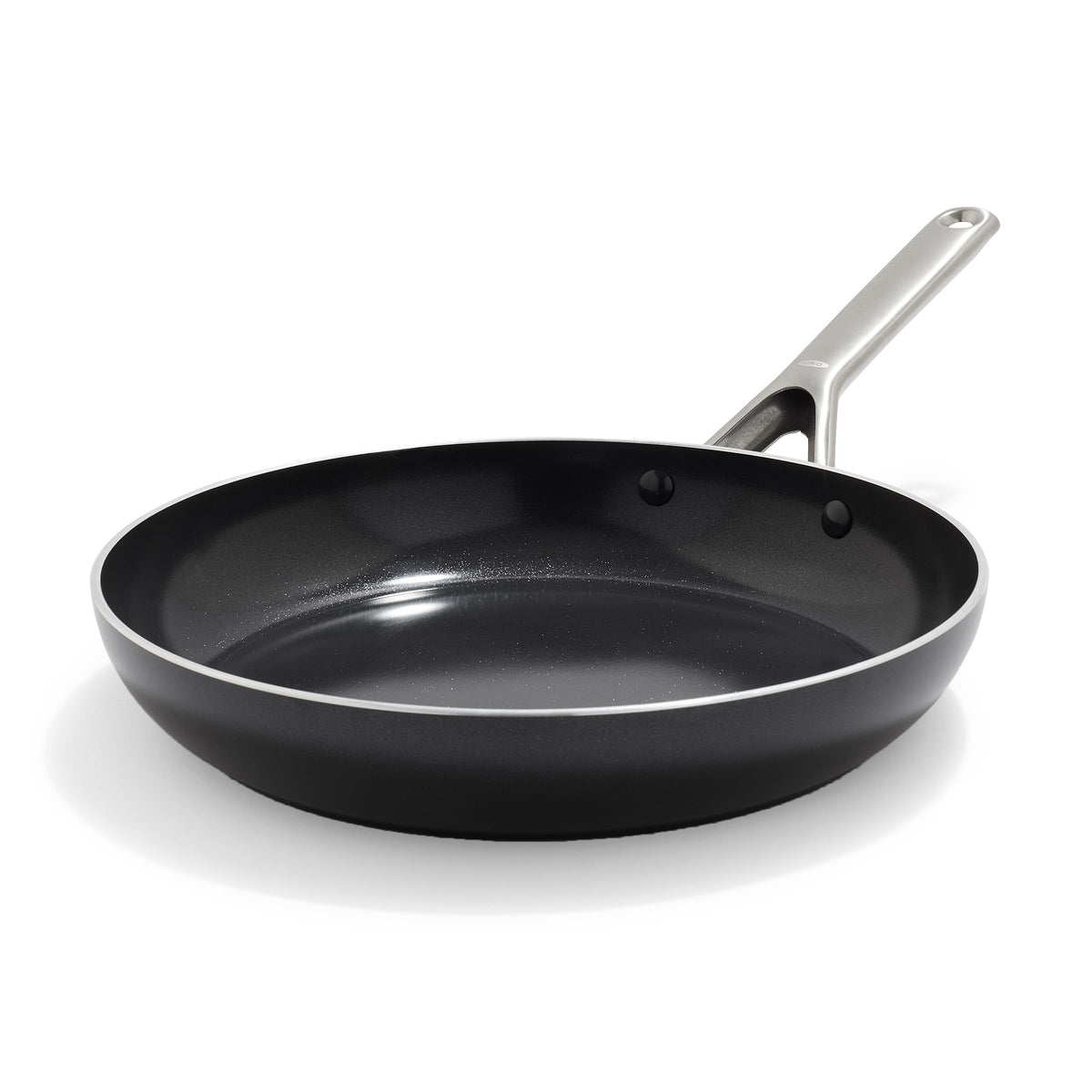 12" Nonstick Frying Pan Skillet by OXO – 12" Frying Pan, 3.0 cups, Ceramic, Black, Model CC008394-001