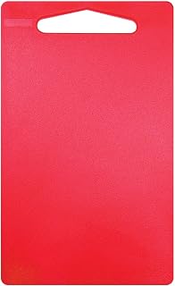 LINDEN SWEDEN Anita Cutting Board with Handle- Safe for Meat and Produce, Won't Dull Knives- Slim, Lightweight Design for Easy Durable Storage, Dishwasher-Safe, Sm, Red-9. 25"x6"
