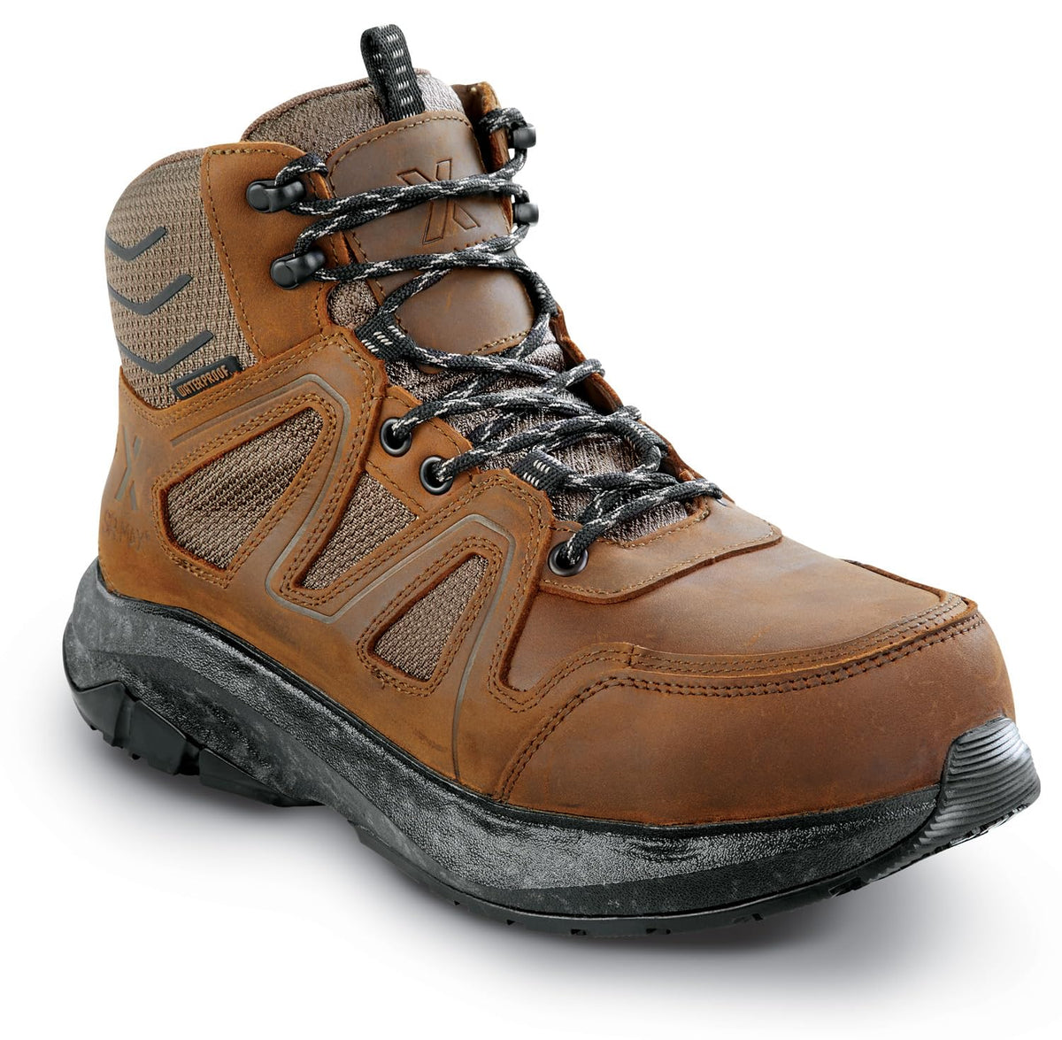Mens 6 Brown Ridgway MaxTRAX Steel Toe Waterproof SRO Boot 10.0 M by SR Max – 10, Brown