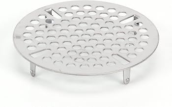 T&S Brass 010385-45 3-Inch Flat Strainer, Stainless Stel,White